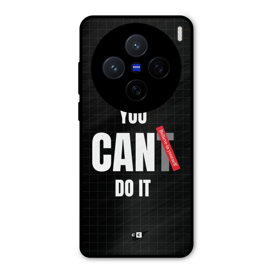 You Can Do It Metal Back Case for Vivo X200