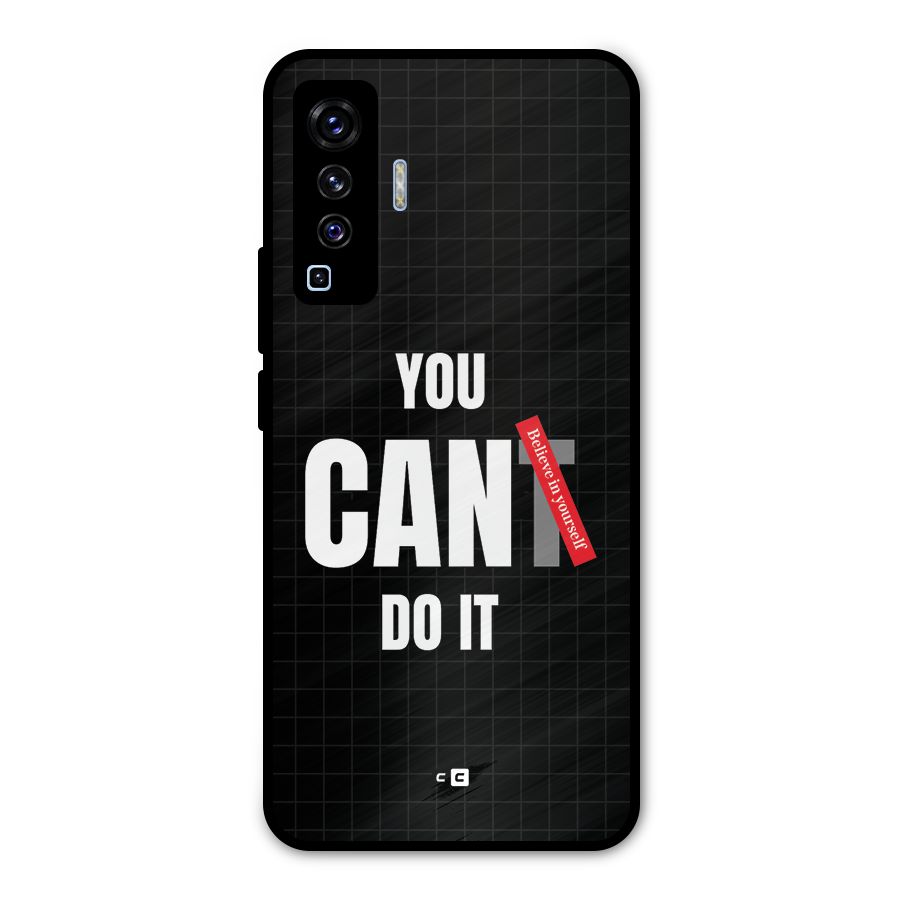 You Can Do It Metal Back Case for Vivo X50