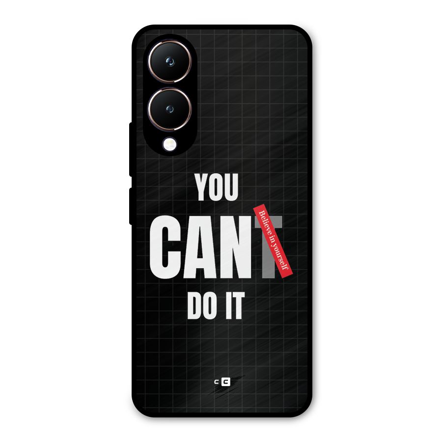 You Can Do It Metal Back Case for Vivo Y28