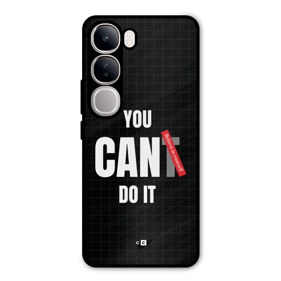 You Can Do It Metal Back Case for Vivo Y300