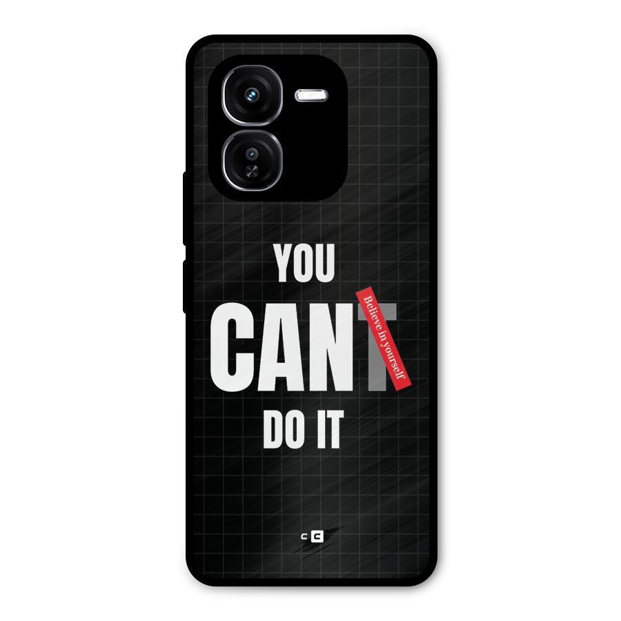 You Can Do It Metal Back Case for iQOO Z9x