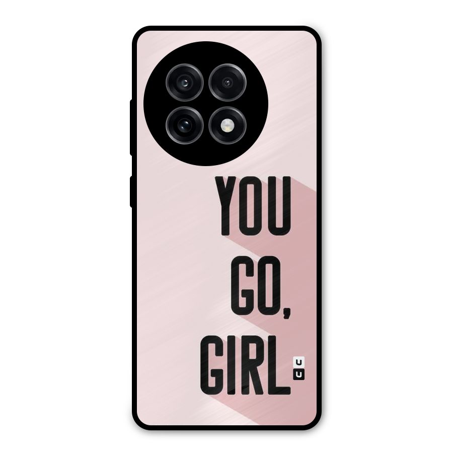 You Go Girl Shadow Metal Back Case for OnePlus 13R