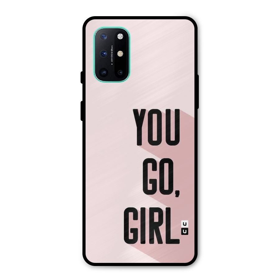 You Go Girl Shadow Metal Back Case for OnePlus 8T