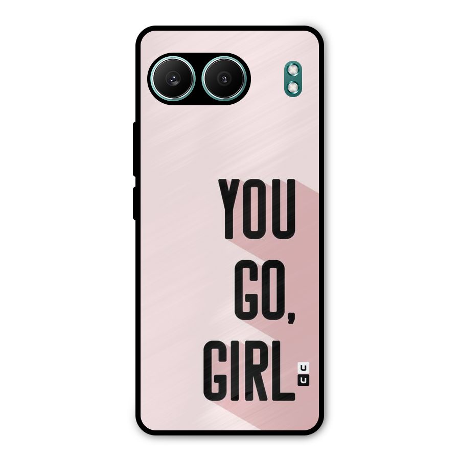 You Go Girl Shadow Metal Back Case for OnePlus Nord 4
