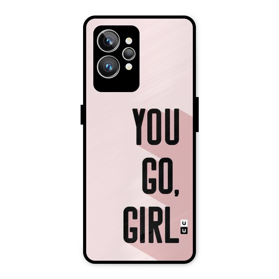 You Go Girl Shadow Metal Back Case for Realme GT2 Pro