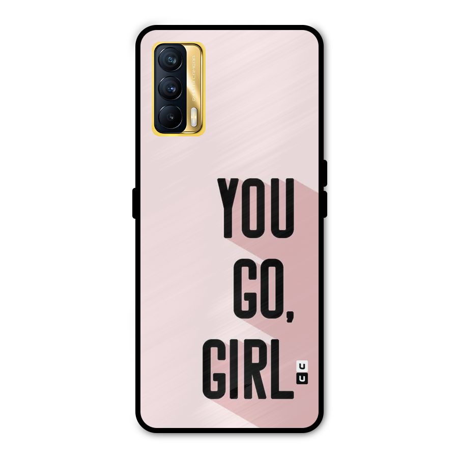 You Go Girl Shadow Metal Back Case for Realme X7