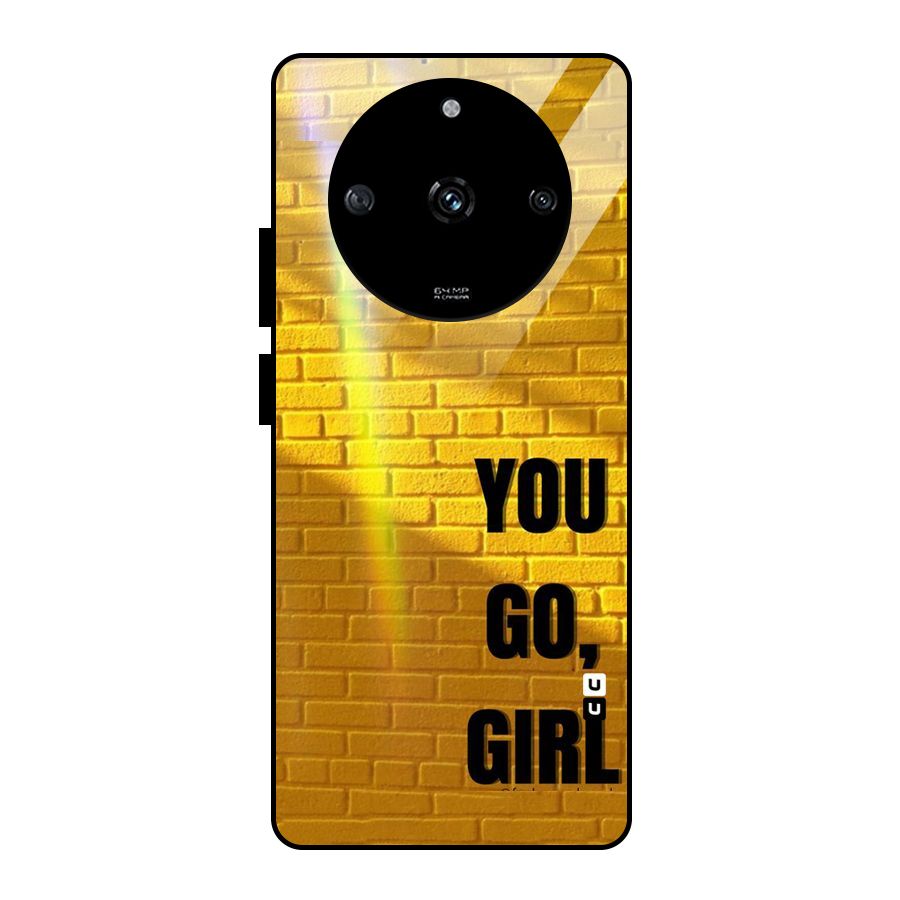 You Go Girl Wall Glass Back Case for Realme Narzo 60 5G