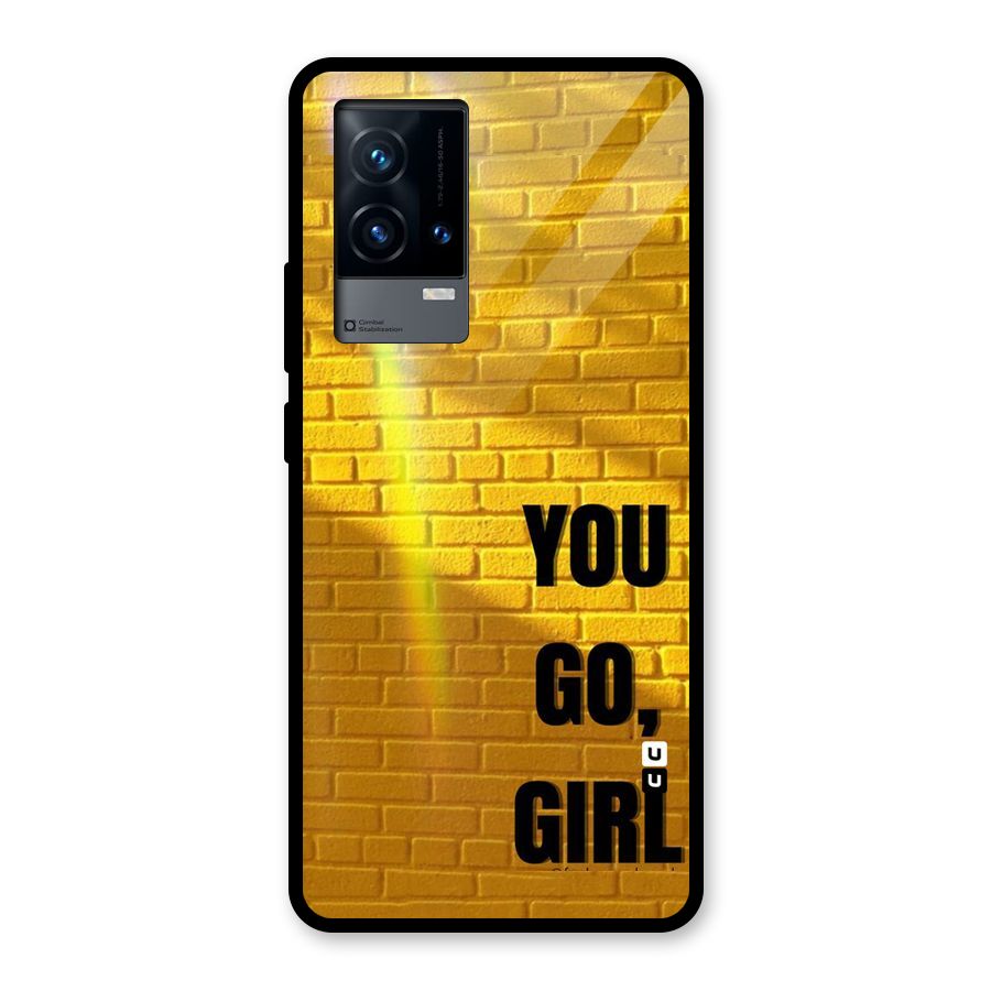 You Go Girl Wall Glass Back Case for iQOO 9 5G