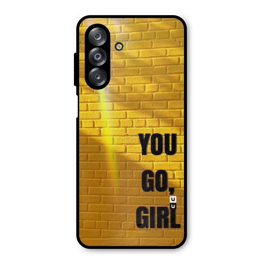 You Go Girl Wall Metal Back Case for Galaxy A26