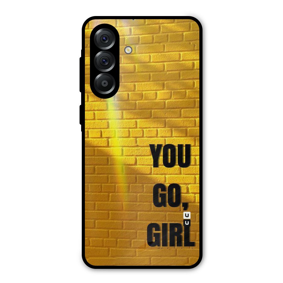 You Go Girl Wall Metal Back Case for Galaxy A36