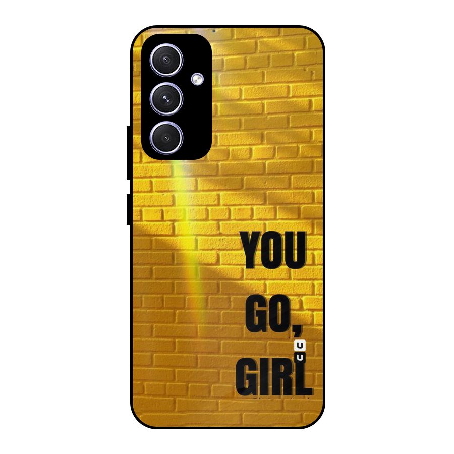 You Go Girl Wall Metal Back Case for Galaxy A54