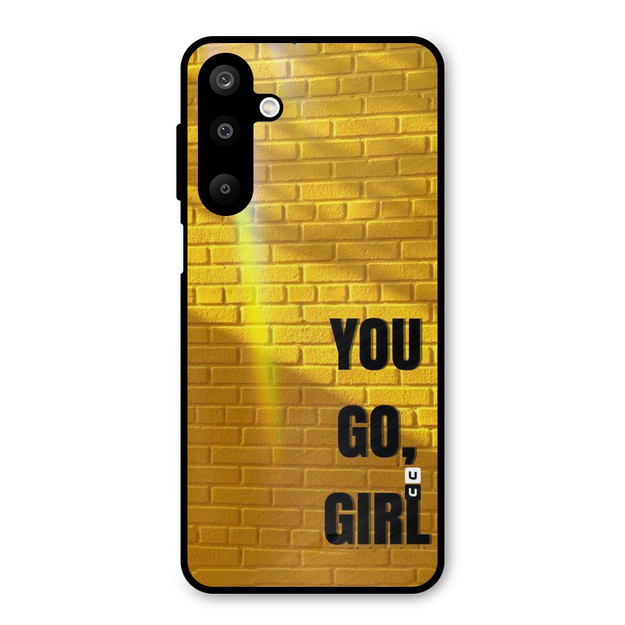 You Go Girl Wall Metal Back Case for Galaxy M16