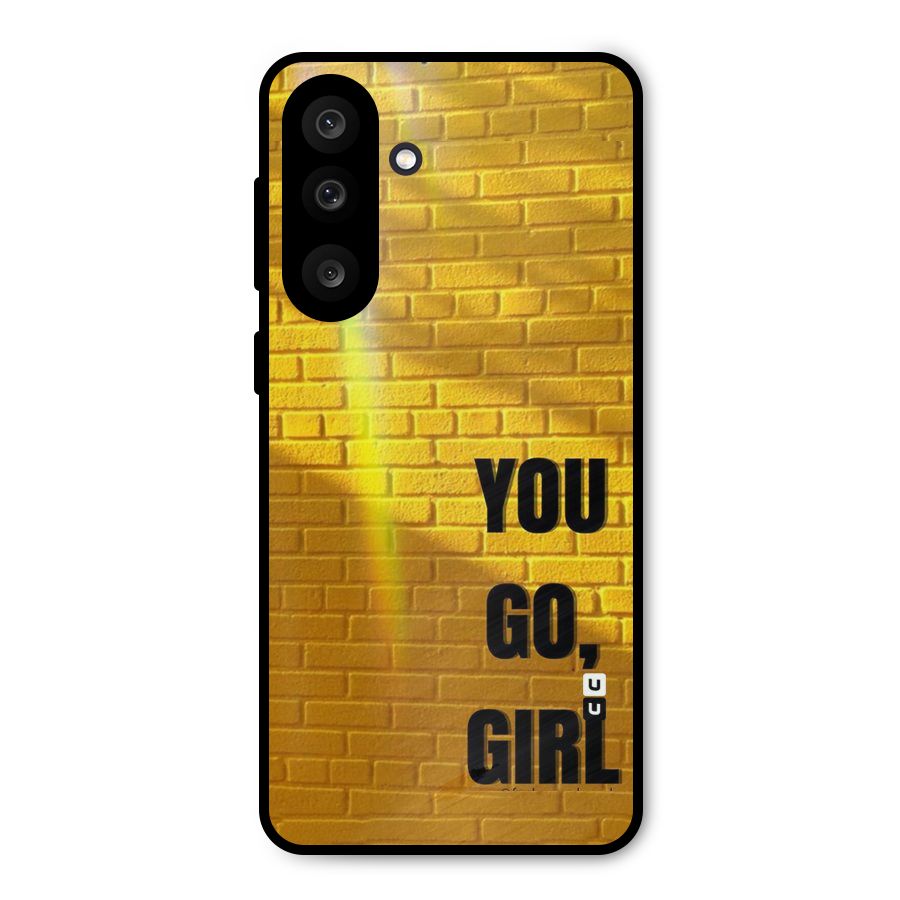 You Go Girl Wall Metal Back Case for Galaxy M56
