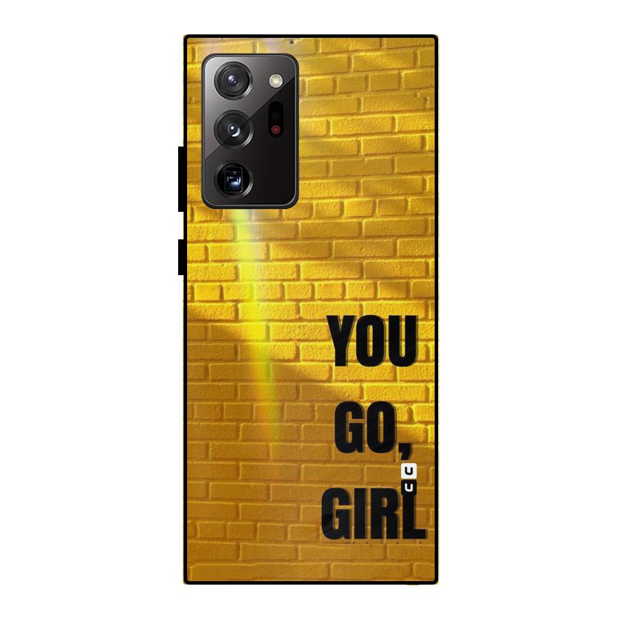 You Go Girl Wall Metal Back Case for Galaxy Note 20 Ultra