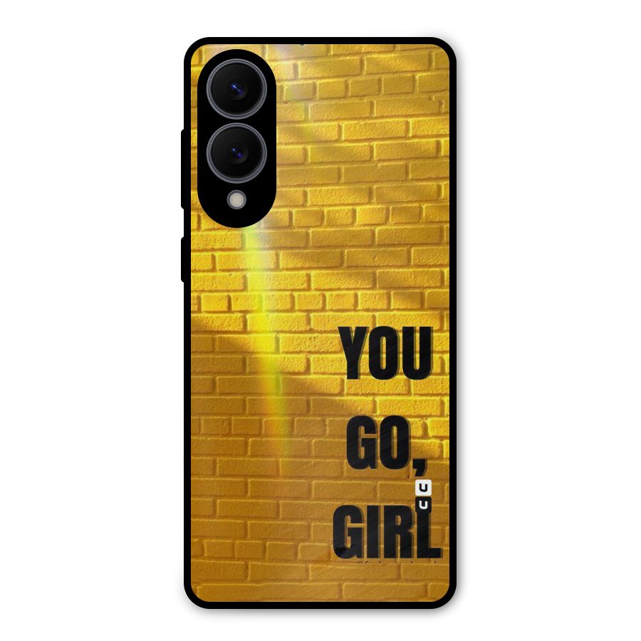 You Go Girl Wall Metal Back Case for Galaxy S25 Edge