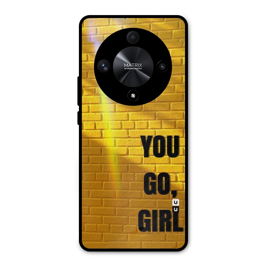 You Go Girl Wall Metal Back Case for Honor X9b
