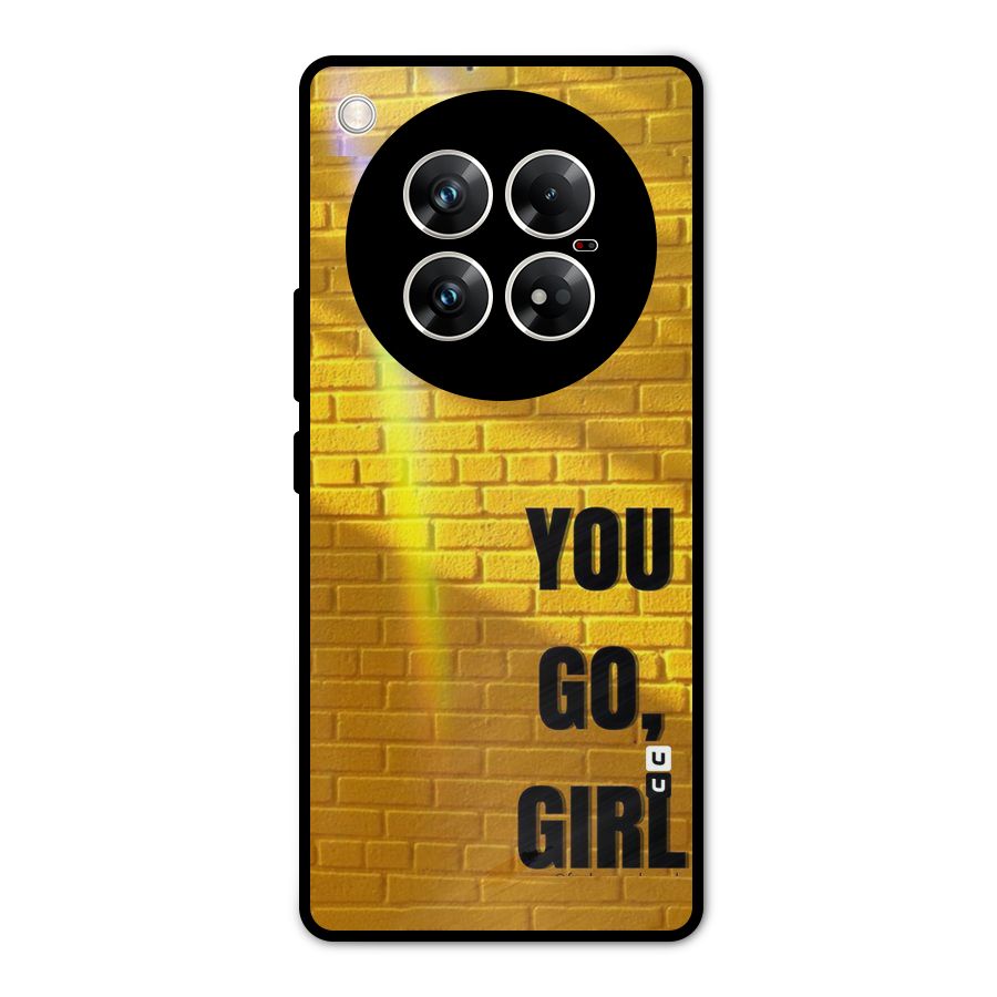 You Go Girl Wall Metal Back Case for Infinix Zero 40 5G