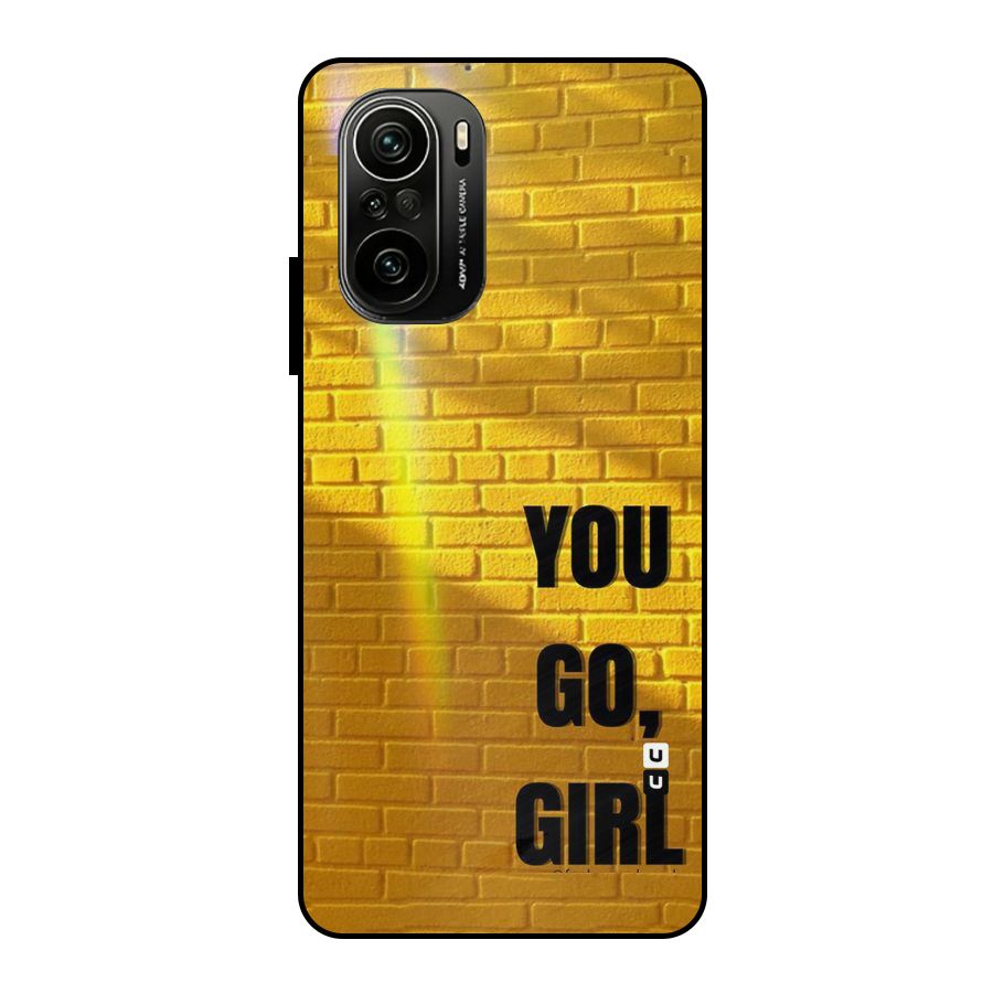 You Go Girl Wall Metal Back Case for Mi 11X Pro