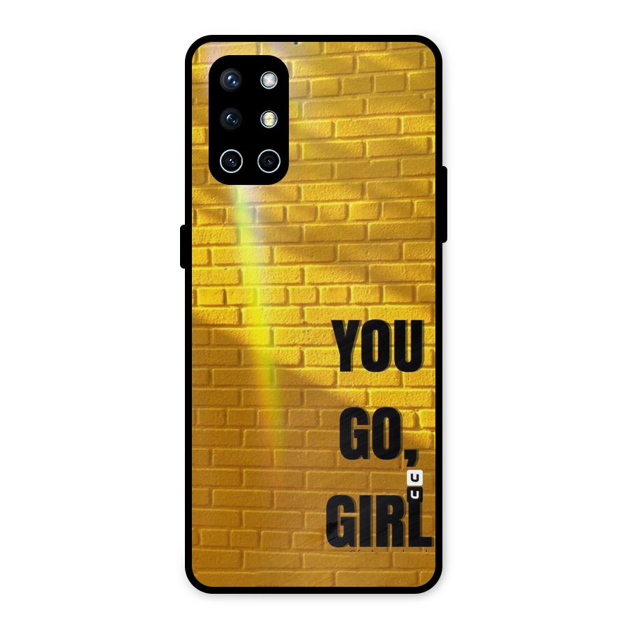 You Go Girl Wall Metal Back Case for OnePlus 9R