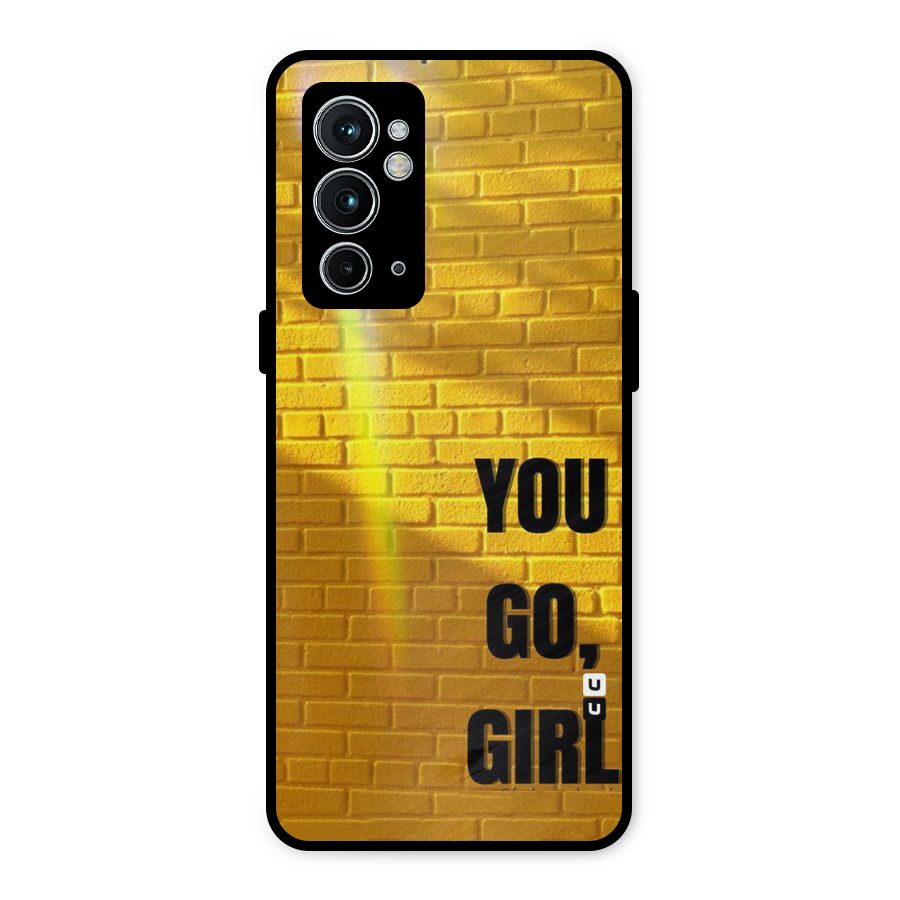 You Go Girl Wall Metal Back Case for OnePlus 9RT 5G