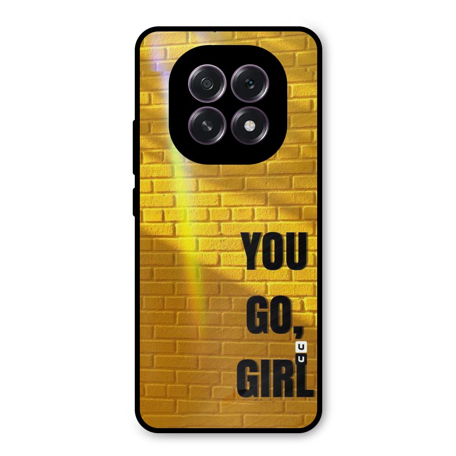 You Go Girl Wall Metal Back Case for Oppo F29