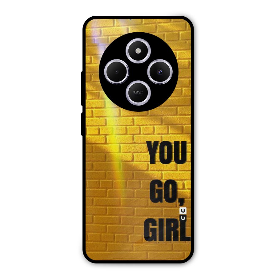 You Go Girl Wall Metal Back Case for Poco M7