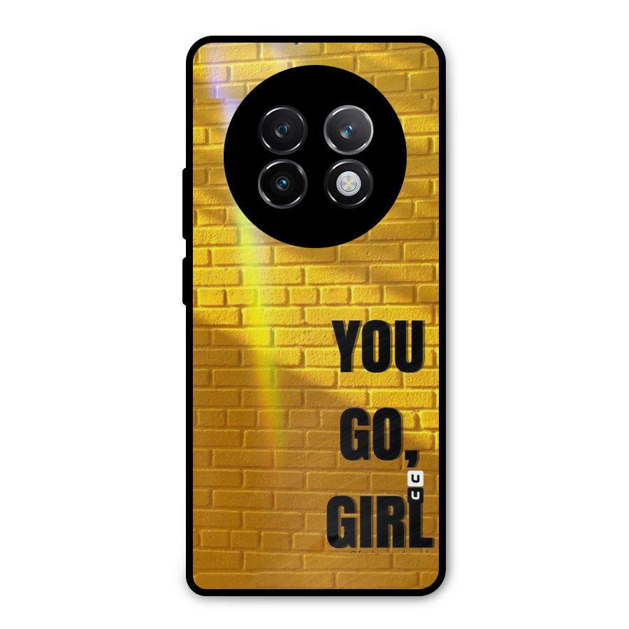 You Go Girl Wall Metal Back Case for Realme 13 Plus