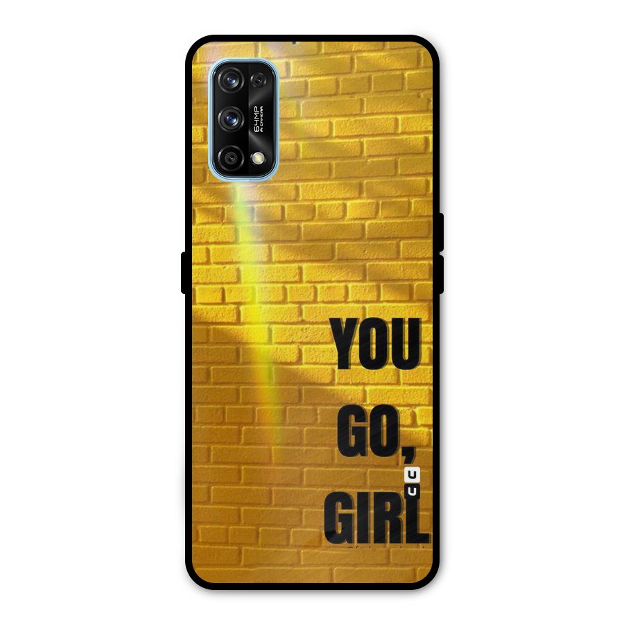You Go Girl Wall Metal Back Case for Realme 7 Pro