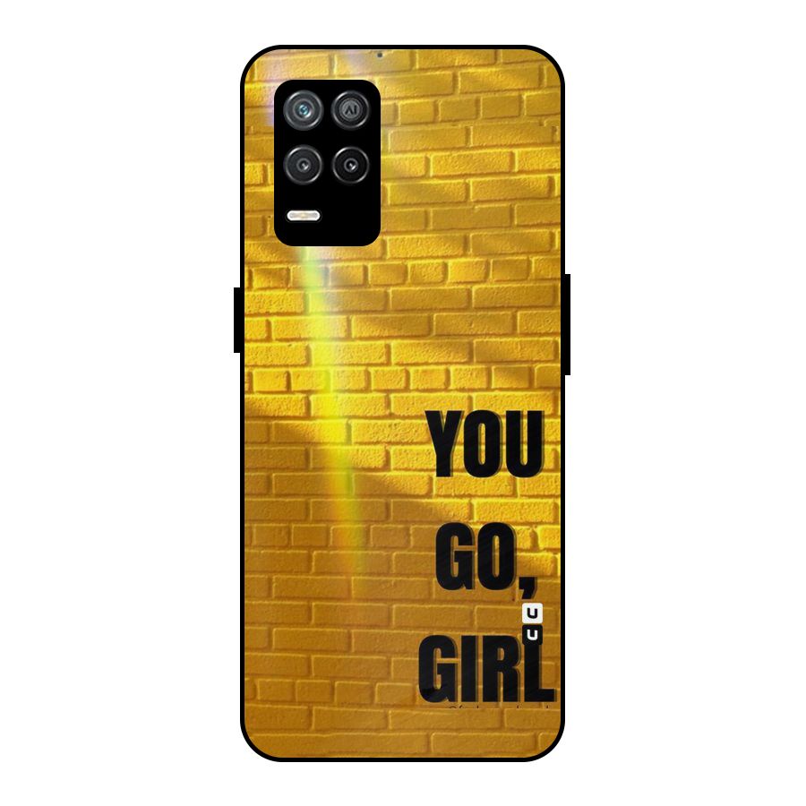You Go Girl Wall Metal Back Case for Realme 8s 5G