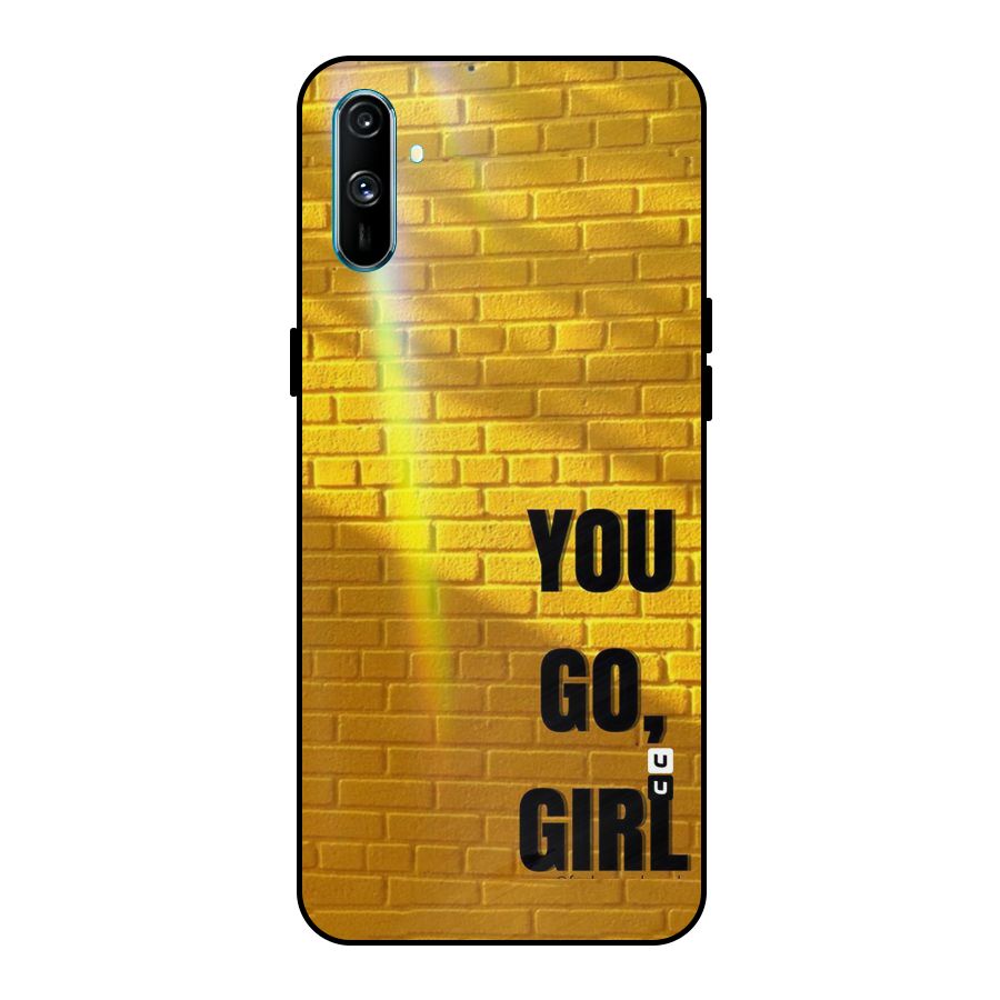 You Go Girl Wall Metal Back Case for Realme C3