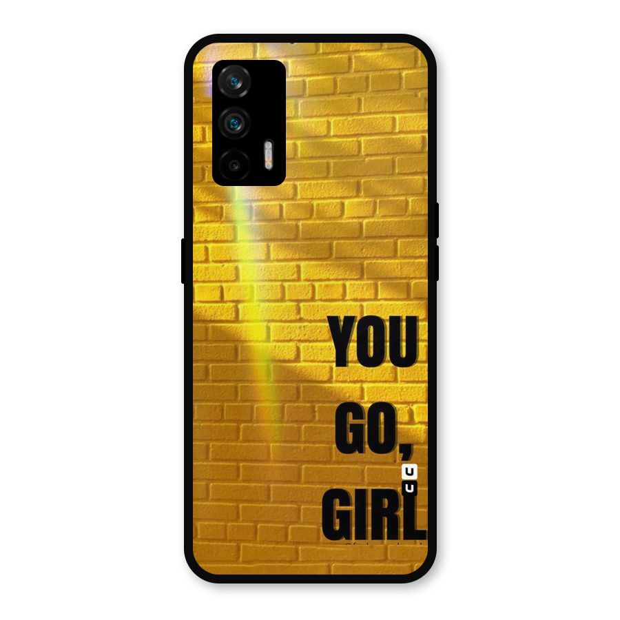 You Go Girl Wall Metal Back Case for Realme X7 Max