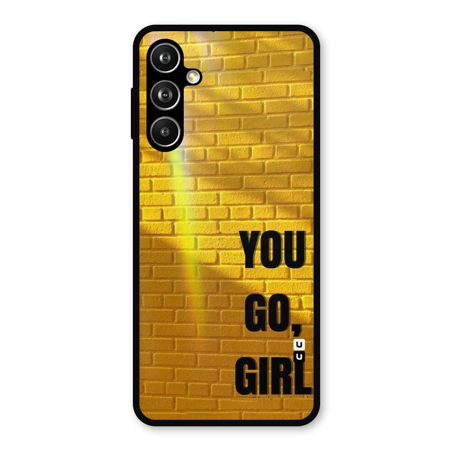 You Go Girl Wall Metal Back Case for Samsung Galaxy M54