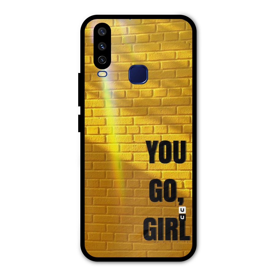 You Go Girl Wall Metal Back Case for Vivo V17
