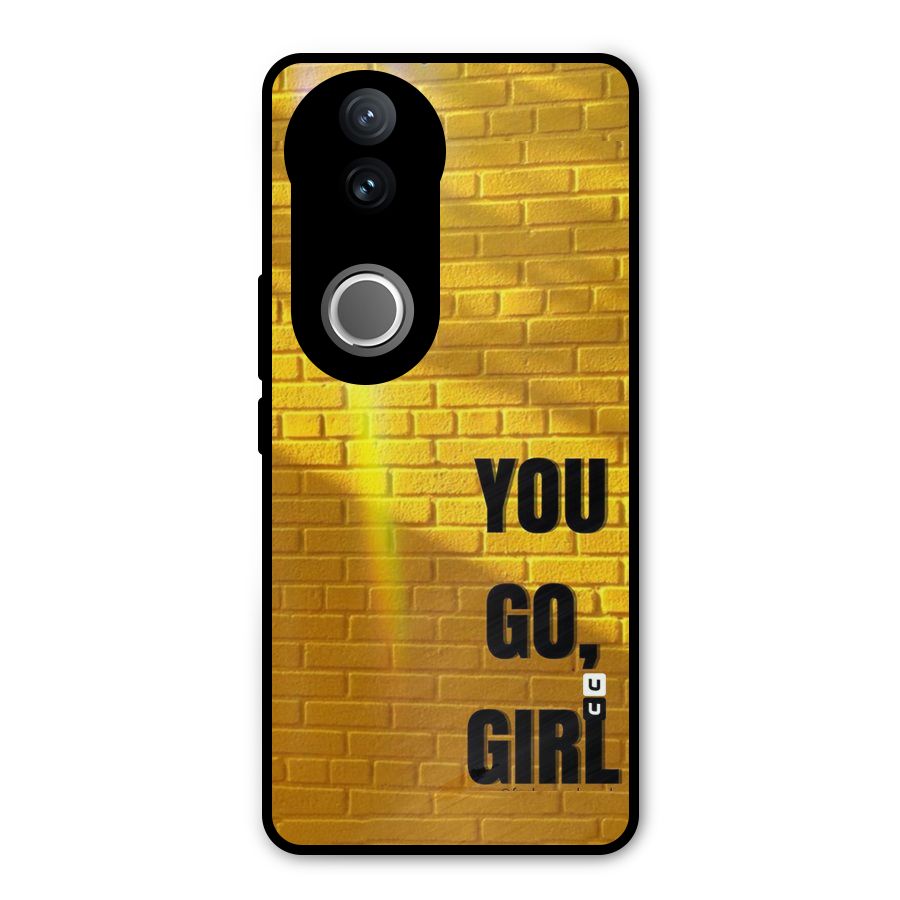 You Go Girl Wall Metal Back Case for Vivo V50e