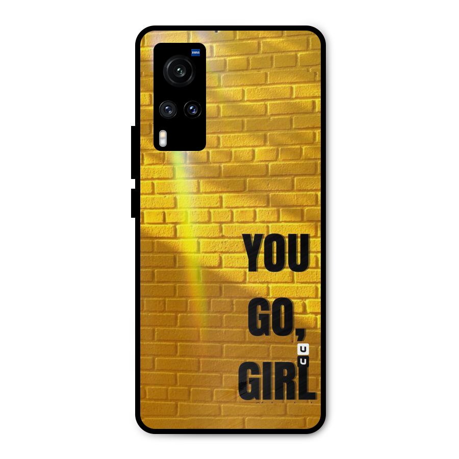 You Go Girl Wall Metal Back Case for Vivo X60