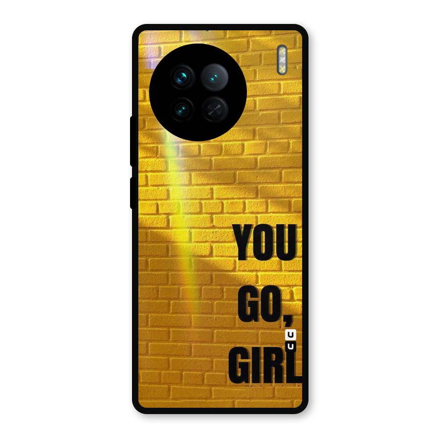 You Go Girl Wall Metal Back Case for Vivo X90