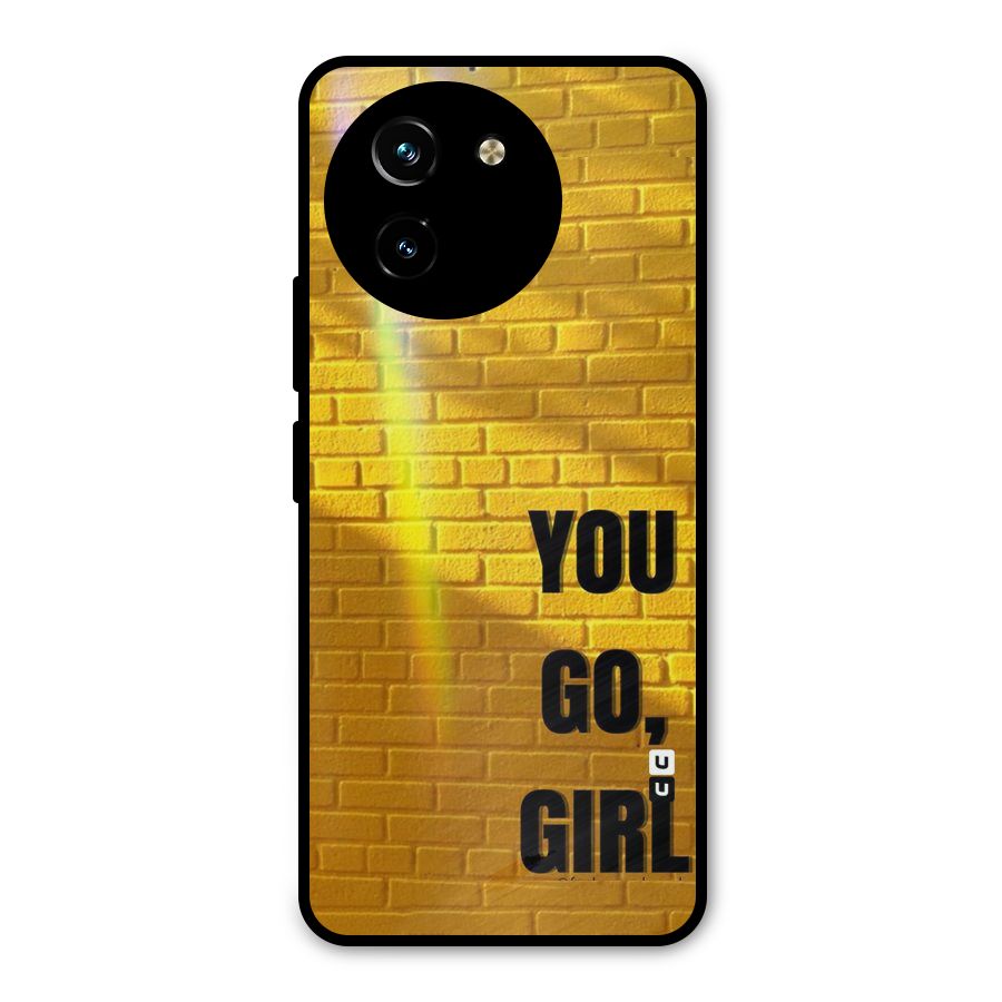 You Go Girl Wall Metal Back Case for Vivo Y200i