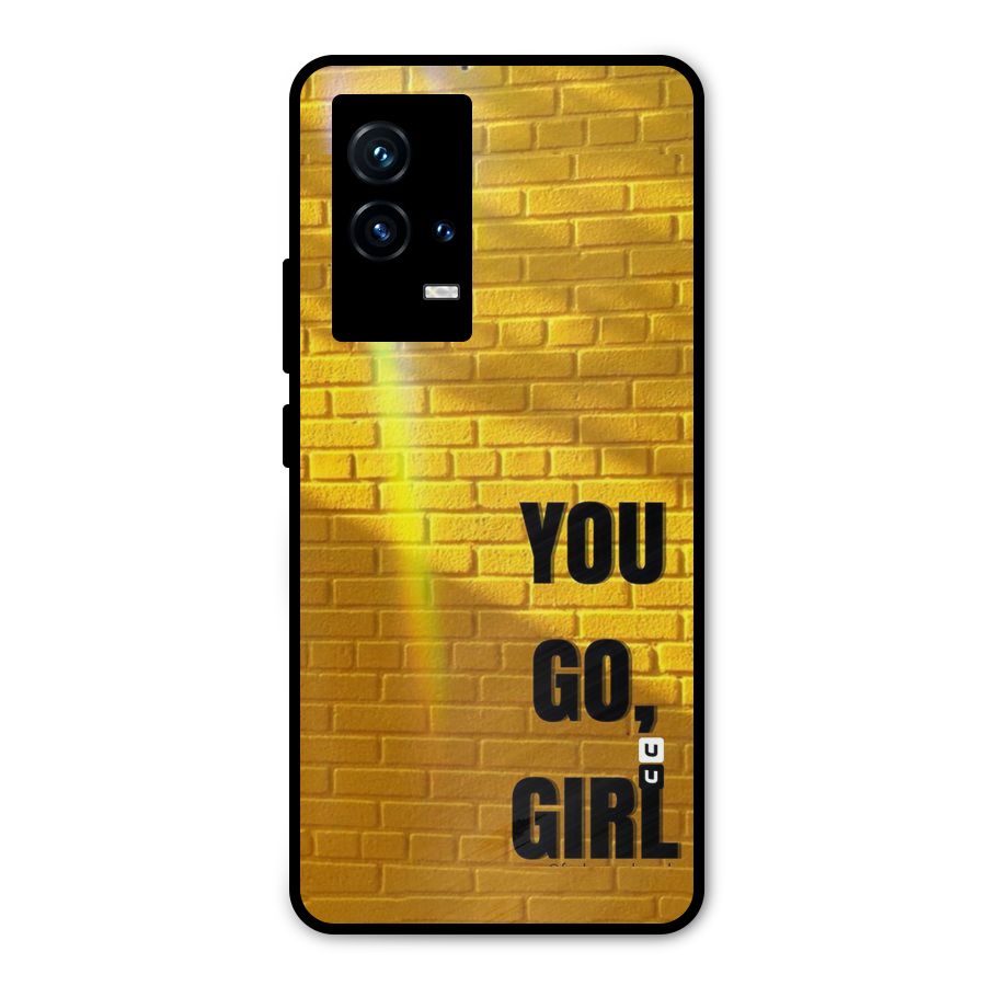 You Go Girl Wall Metal Back Case for iQOO 9 5G