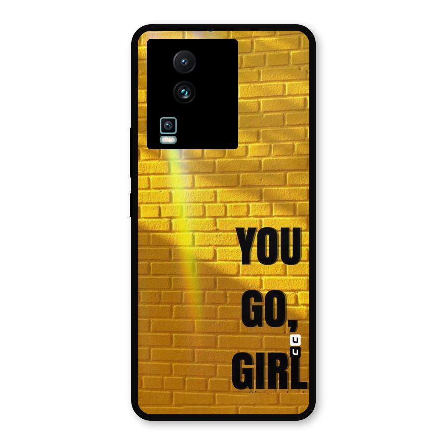 You Go Girl Wall Metal Back Case for iQOO Neo 7 Pro