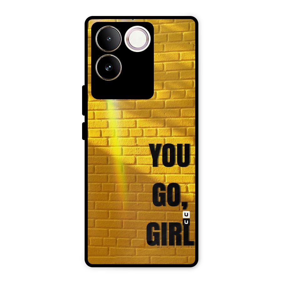 You Go Girl Wall Metal Back Case for iQOO Z7 Pro