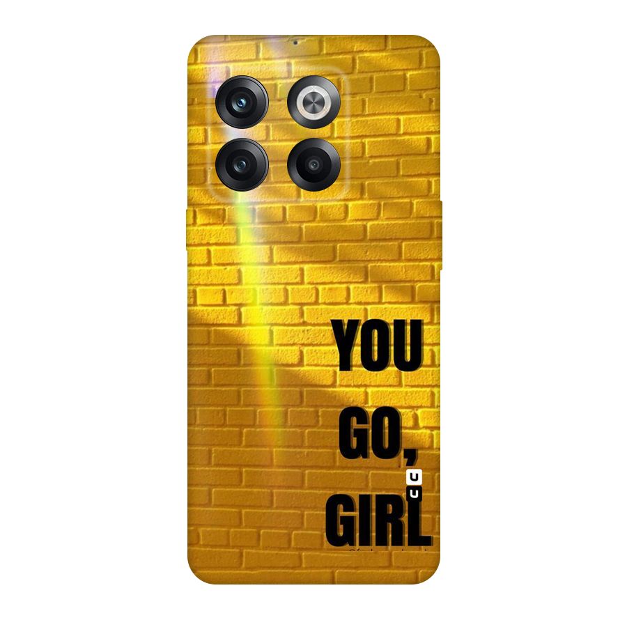 You Go Girl Wall Original Polycarbonate Back Case for OnePlus 10T