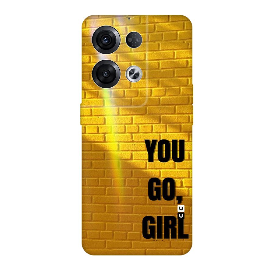 You Go Girl Wall Original Polycarbonate Back Case for Oppo Reno8 Pro 5G