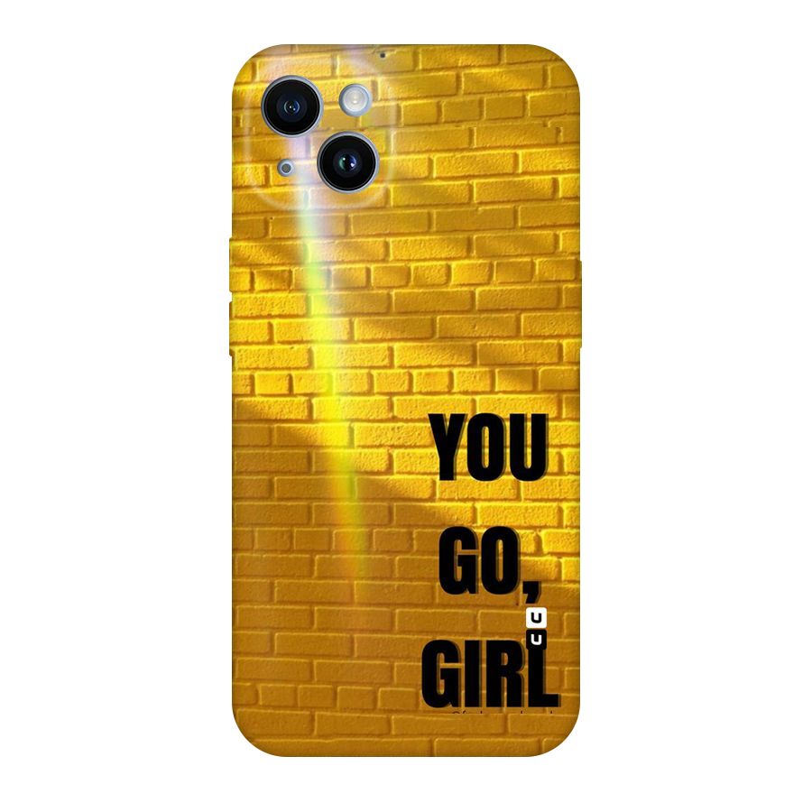 You Go Girl Wall Original Polycarbonate Back Case for iPhone 14