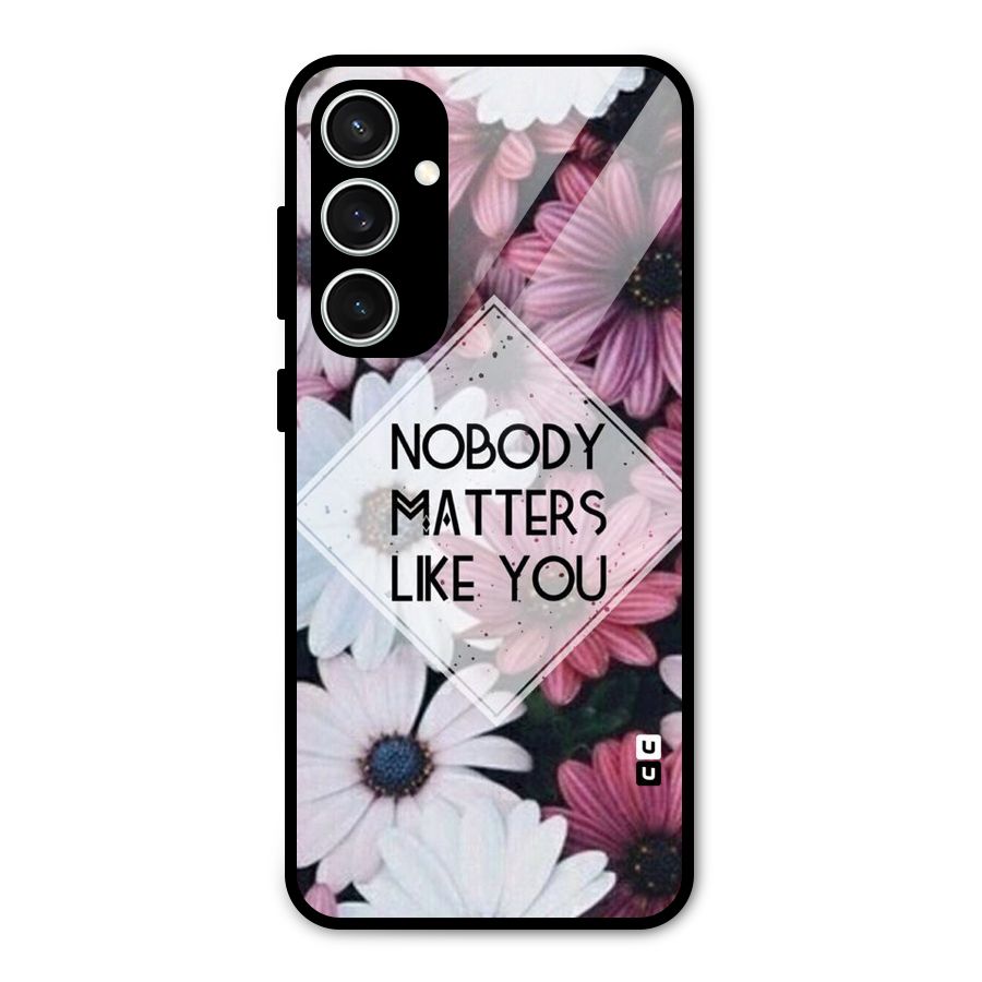 You Matter Glass Back Case for Galaxy S23 FE