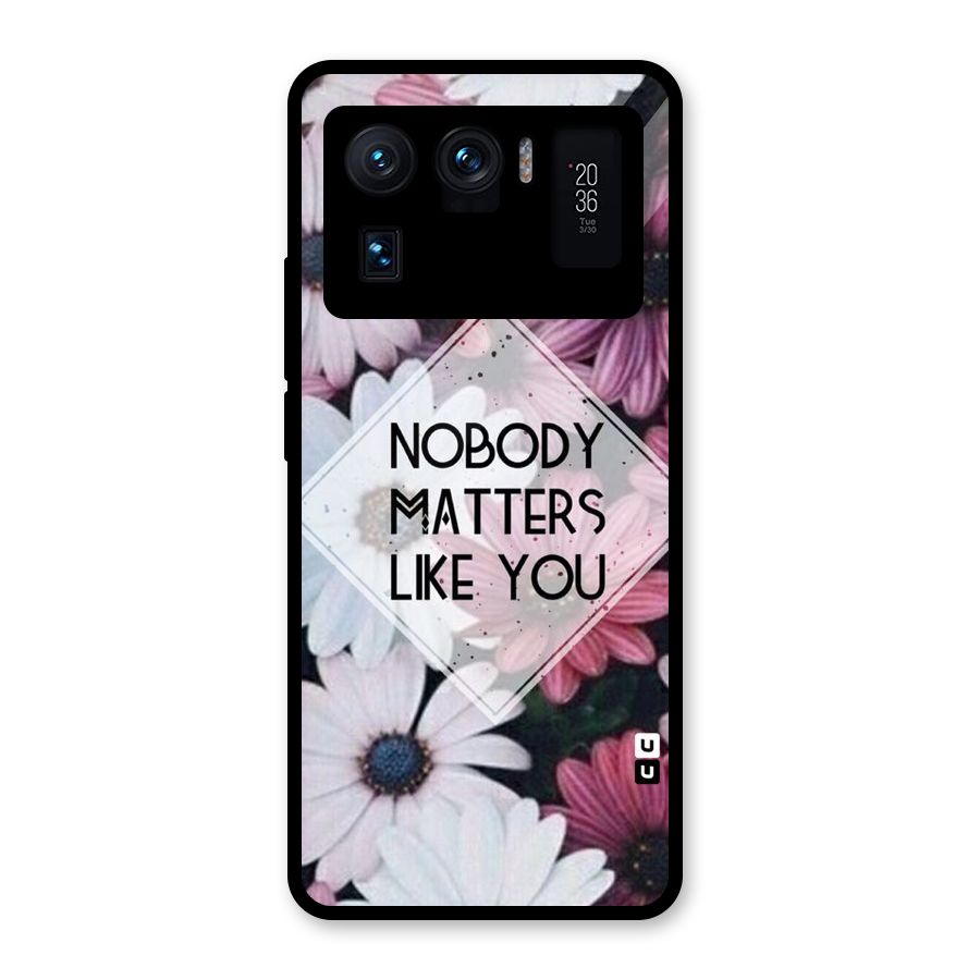You Matter Glass Back Case for Mi 11 Ultra