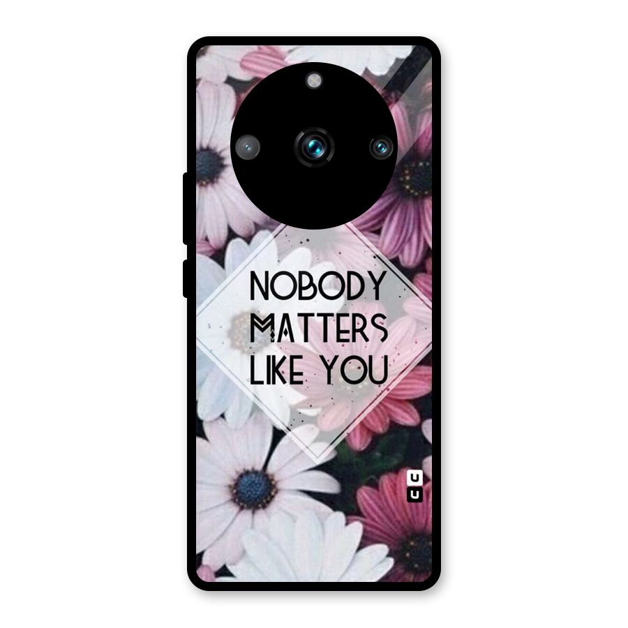 You Matter Glass Back Case for Realme 11 Pro