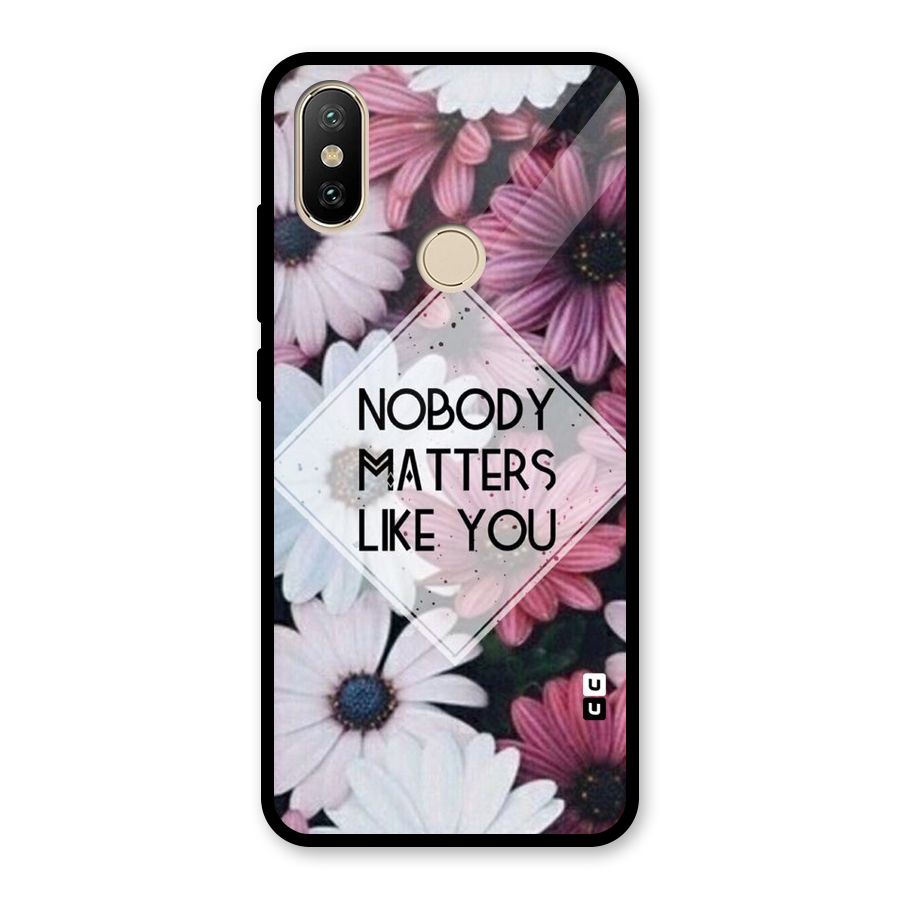 You Matter Glass Back Case for Redmi A2