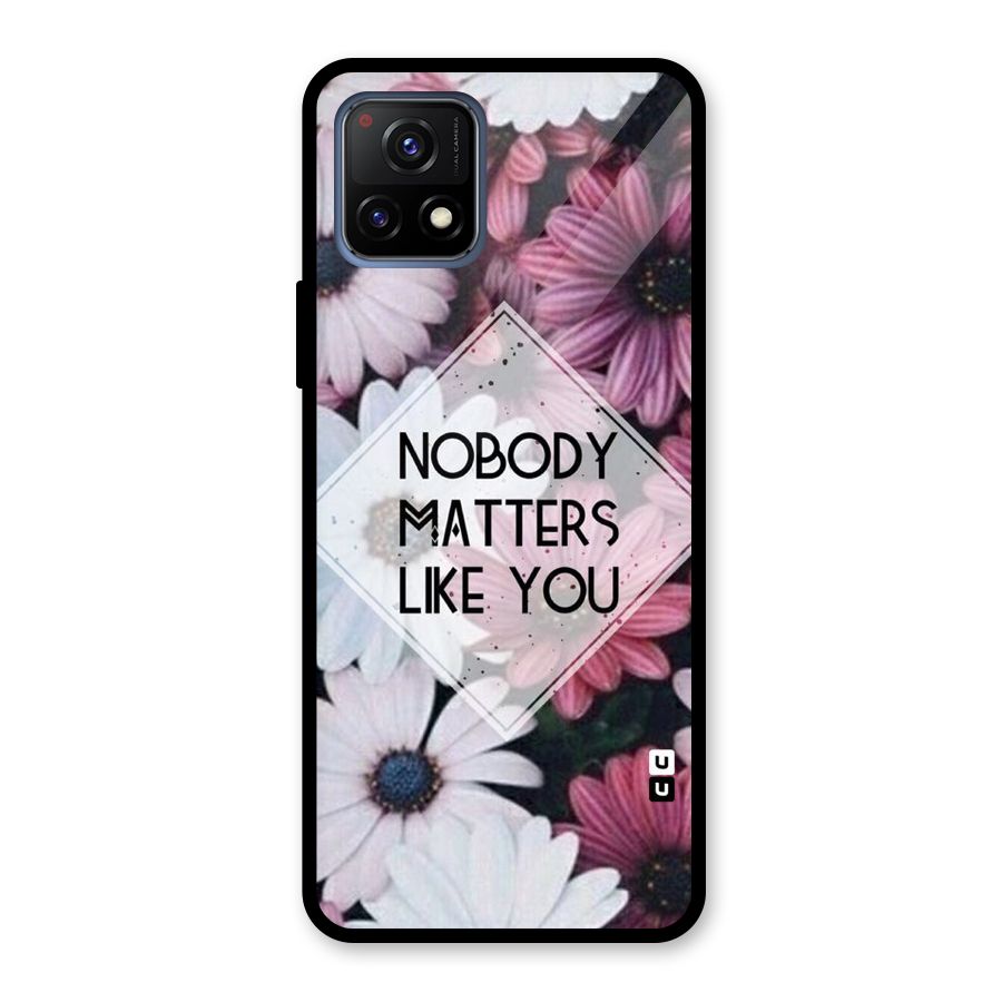 You Matter Glass Back Case for Vivo Y72 5G