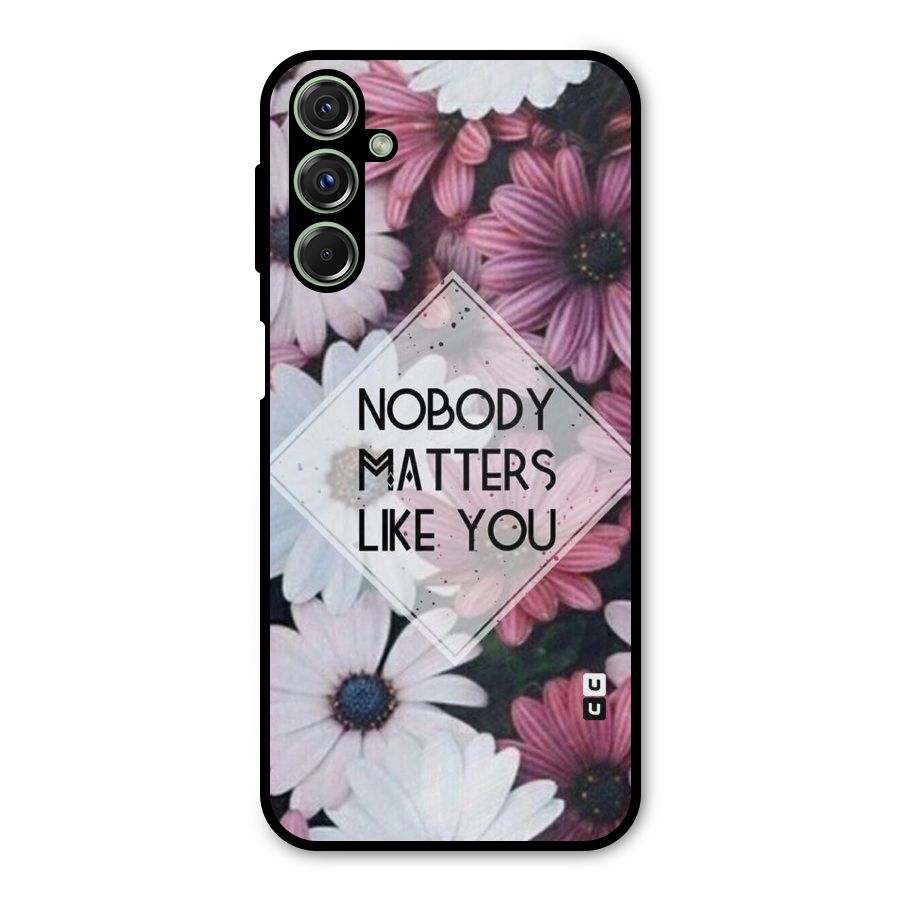 You Matter Metal Back Case for Galaxy M34