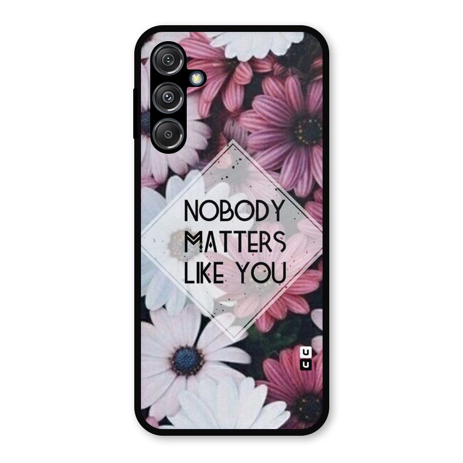 You Matter Metal Back Case for Galaxy M34 5G